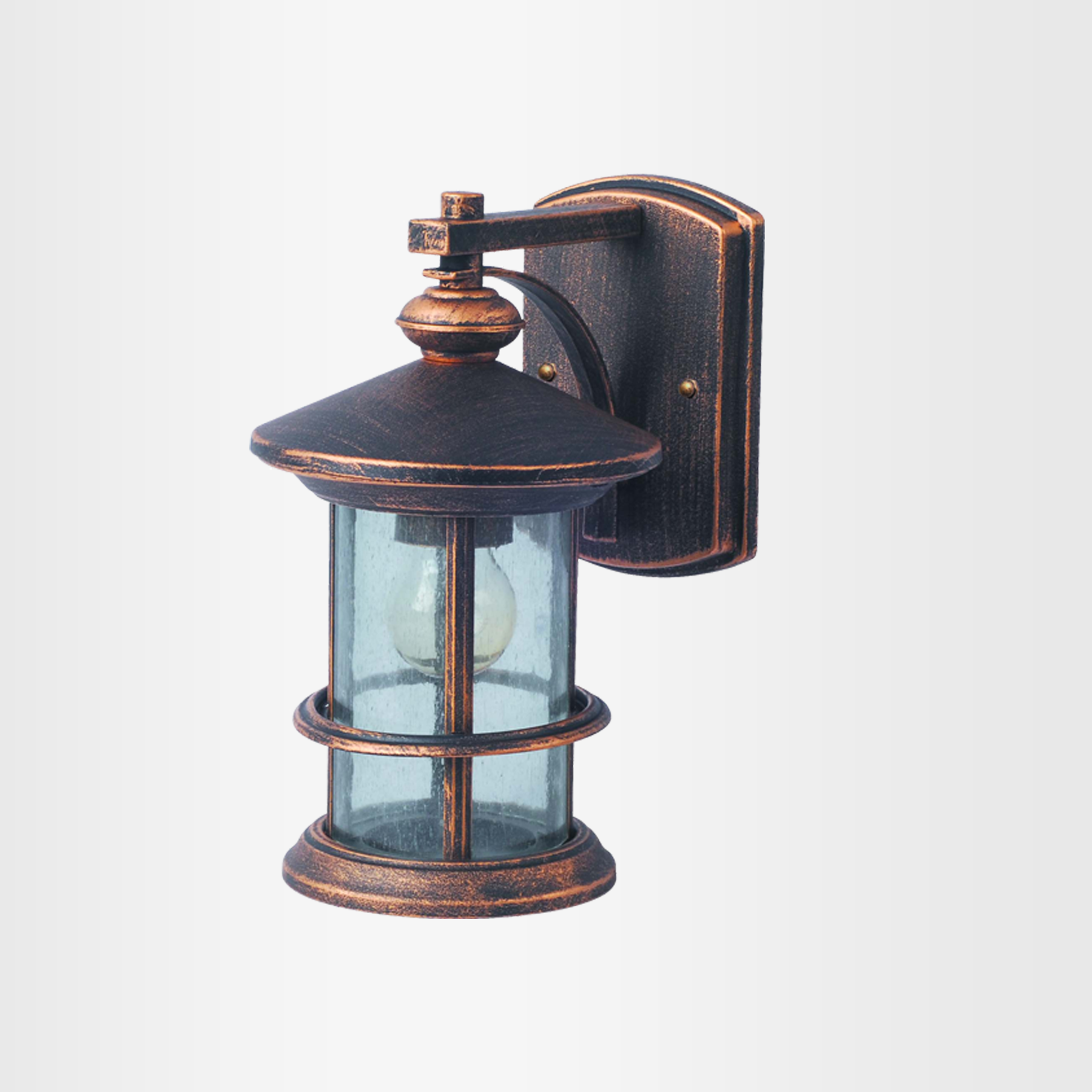 Palm Lane Black Antique Lamp